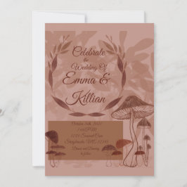 Invitación Amor a los hongos