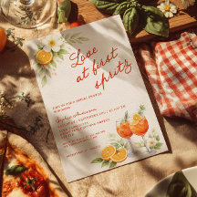 Amor a Primera Spritz Despedida de Soltera