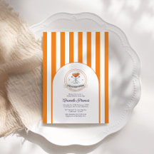 Amor a Primera Spritz Preppy Arco Despedida de Sol