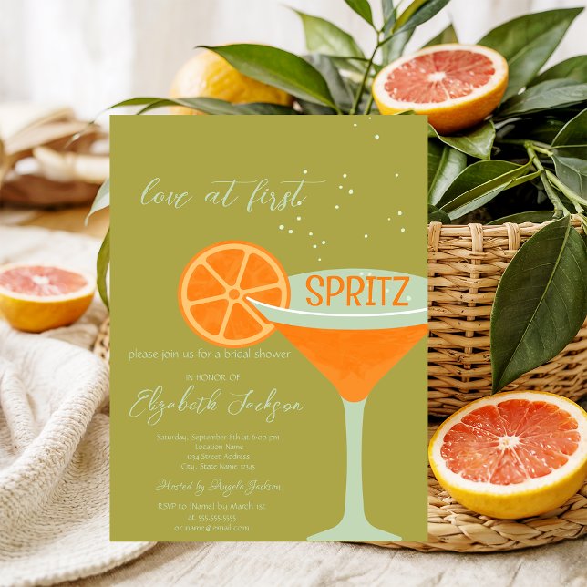 Invitación Amor a primera Spritz Verde (Subido por el creador)