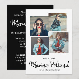 Invitación Amor de la graduación