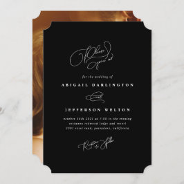 Invitación Amor elegante