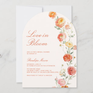 Invitación Amor En Bloom Verona Sunset Bridal Shower Arch