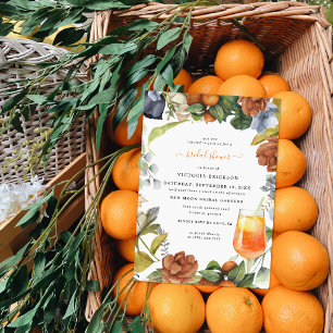 Invitación Amor en el primer espritz   Ducha de novia