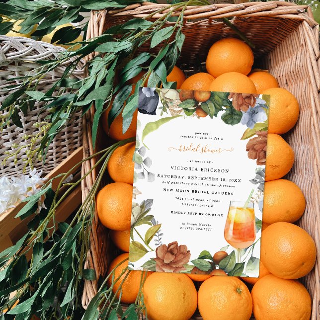 Invitación Amor en el primer espritz | Ducha de novia (Subido por el creador)