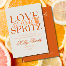 Amor en el primer espritz - Naranja divertida Bach