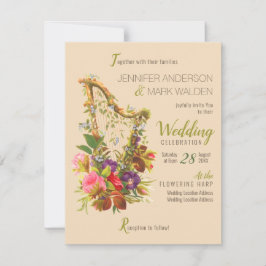 Invitación Amor en flor Boda de flores CC0318