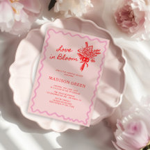 Amor en flor, enorme ducha de novias manuscrita