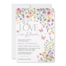 Amor en la flor de mariposa en flor