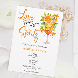 Invitación Amor En La Primera Ducha De Novias De Verano Sprit