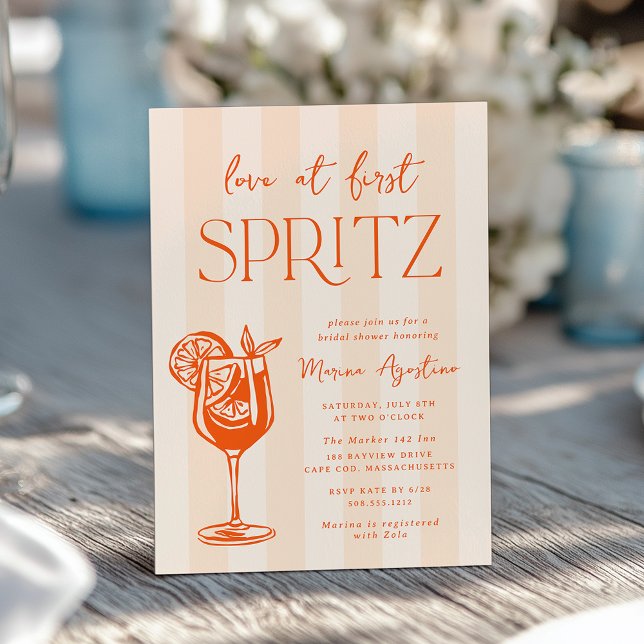 Invitación Amor en la primera ducha de novias en Spritz (Subido por el creador)