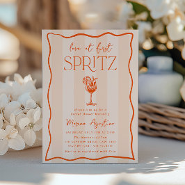 Invitación Amor en la primera ducha de novias en Spritz