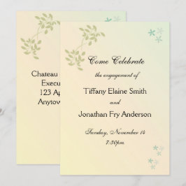 Invitación Amor en Laureles Compromiso Texto Grande