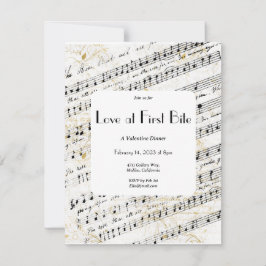 Invitación Amor en primer lugar Bite Valentiine