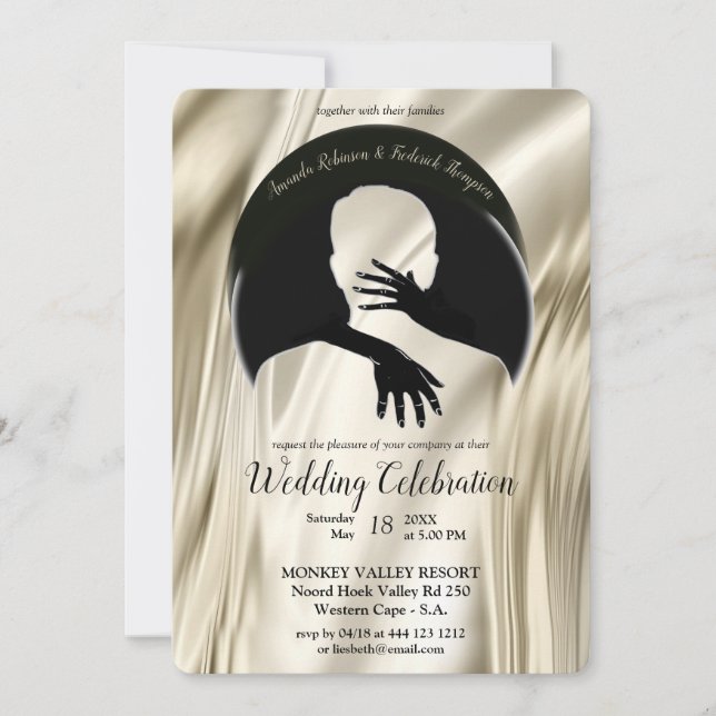 Invitación Amor es Todo lo que hay Boda (Anverso)