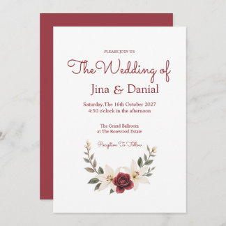 Invitación Amor eterno