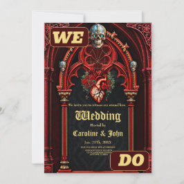 Invitación Amor eterno a la sombra de los rosas.