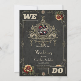 Invitación Amor eterno en la oscuridad.