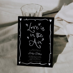 Invitación Amor extravagante está en el aire Despedida de sol