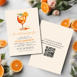 Invitación Amor por primera ducha de Naranjas en Spritz