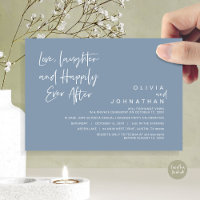 Amor, risas y felicidad después, Elopement I