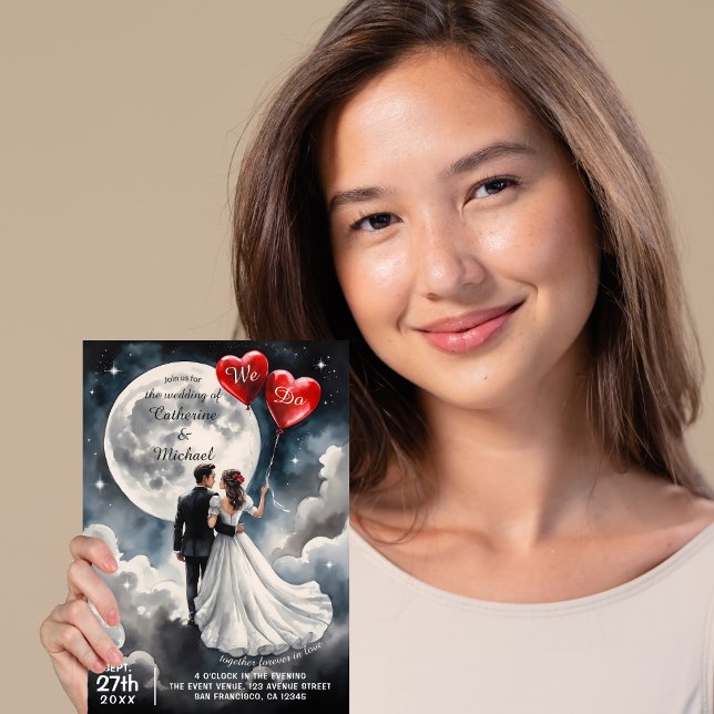 Invitación Amor Románico En Nueve Bodas De Cuentos De Fairyta (Subido por el creador)