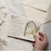 Amor salvaje | Boho Macrame Llama Greenery Boda