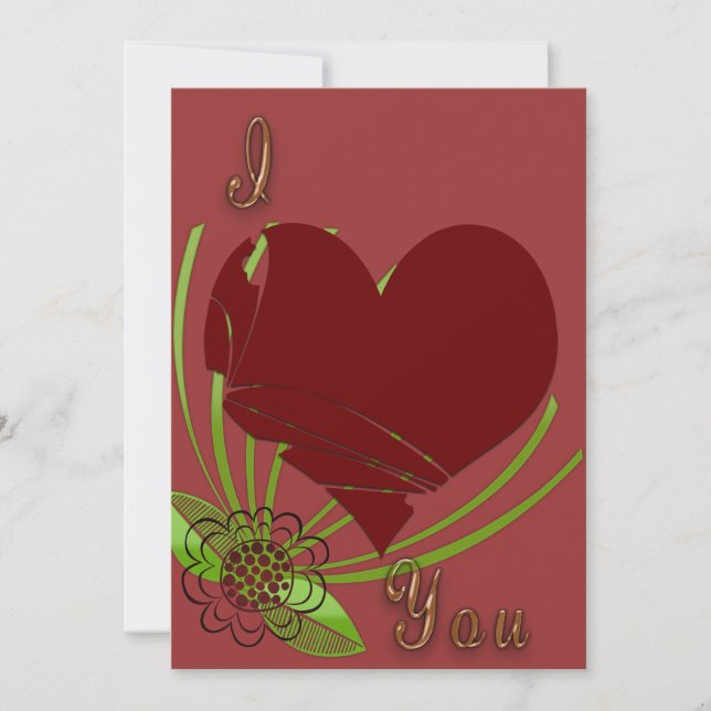 Invitación Amor San Valentín (Anverso)