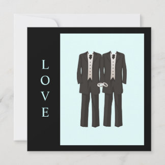 Invitación AMOR Tuxedos