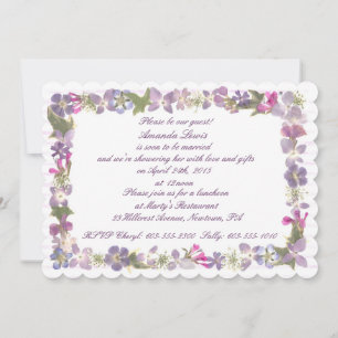 Invitación Amor y lavanda