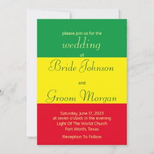 Invitación "AMOR Y LIBERTAD" - 19 de junio - Boda de verano
