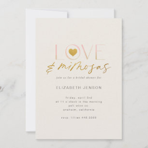 Invitación Amor y Mimosas