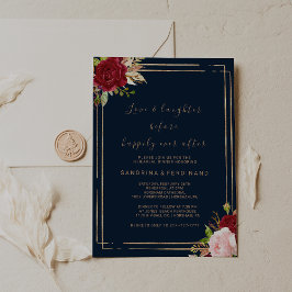 Invitación Amor y risas antes de ser feliz