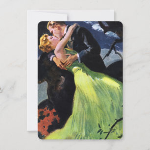 Invitación Amor y romance vintage, Boda