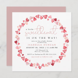 Invitación AMORE Little Squerido Valentday Baby Shower