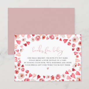 Invitación AMORE Pequeño querido San Valentín libros para beb
