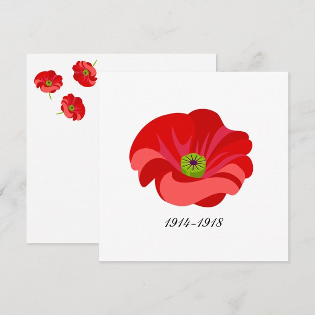 Invitación Amortiguador rojo (Anverso / Reverso)