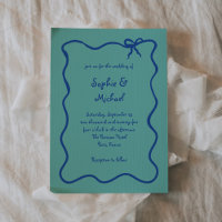 Amour | Boda azul y Verde azulado francés de vaca