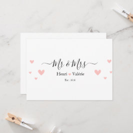 Invitación Amour & Mariage
