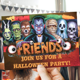 Invitación Añade tus propias palabras Personalizado Monsters 
