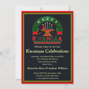 Invitación Añadir fecha de nombre Detalles Feliz Velas de Kwa
