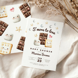 Invitación Añadir la ducha de bebé de S'more love