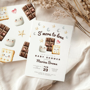 Invitación Añadir la ducha de bebé de S'more love