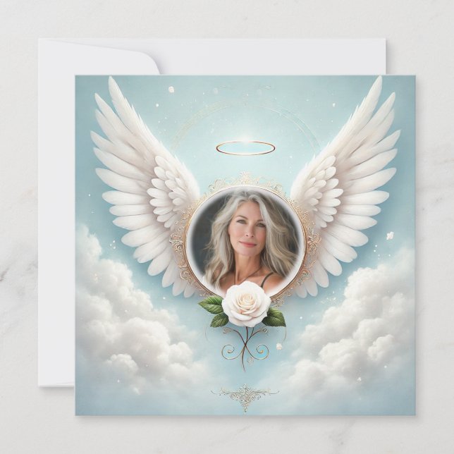 Invitación Añadir monumento al Personalizado fotográfico (Anverso)
