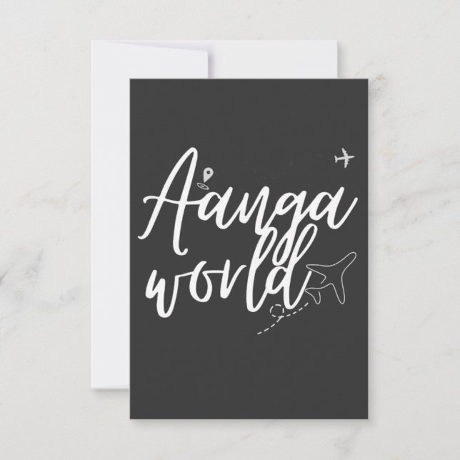 Invitación anangaworld (Anverso)