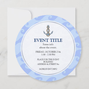 Invitación Ancla con Rope