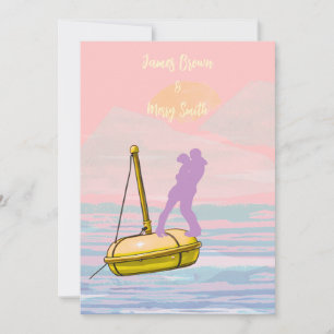 Invitación Ancla de nuestra boda
