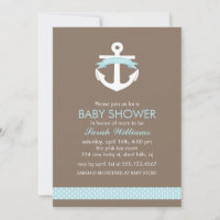 Anclaje azul, Nautical Boy Baby Shower