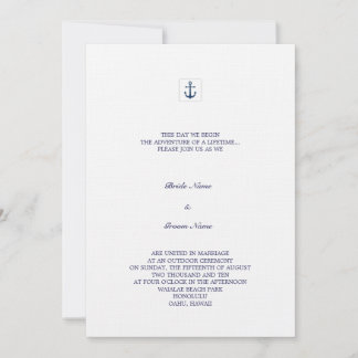 Invitación Anclar