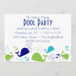 Invitación Ancores de ballena